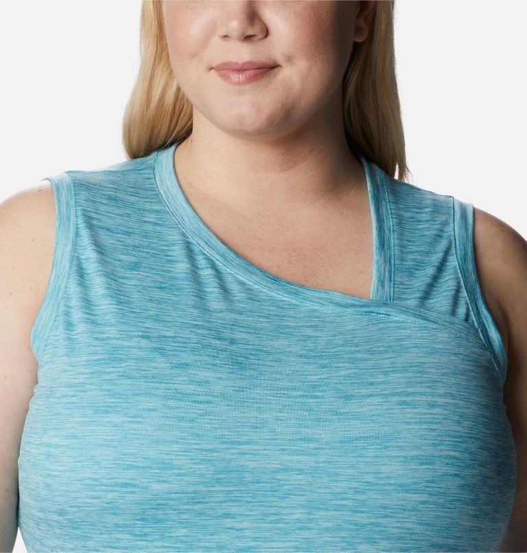 Women's Columbia Weekend Adventure Tanks Turquoise | Plus Size CA-IC14L